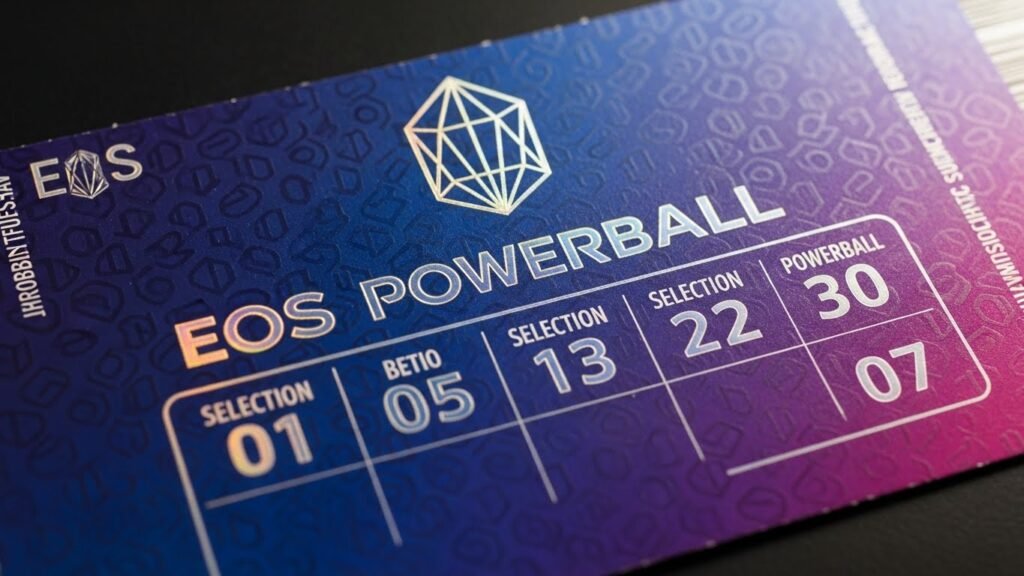 이오스파워볼게임 사이트 추천 ㅡ이오스파워볼하는법